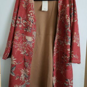 NWT Red Chinoiserie Jacket